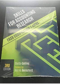 Solution manual for Skills for Accounting Research 3rd Edition