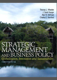 Test Bank for Concepts in Strategic Management and Business Policy 14th Edition