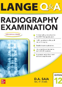 (eBook PDF)Lange Q & A Radiography Examination 12th Edition by D.A. Saia