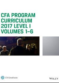 (eBook PDF) CFA Program Curriculum 2017 Level I, Volumes 1 - 6