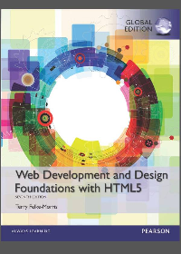 (eBook PDF) Web Development and Design Foundations with HTML5 7th Global Edition