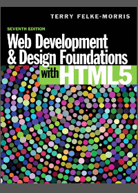 Test Bank for Web Development and Design Foundations with HTML5 7th Edition