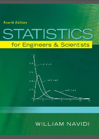 Solution manual for Statistics for Engineers and Scientists 4th Edition