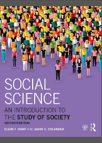 (eBook PDF) Social Science: An Introduction to the Study of Society 16th Edition