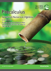 (eBook PDF) Precalculus: Graphical, Numerical, Algebraic 9th Global Edition