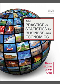 Test Bank for The Practice of Statistics for Business and Economics Fourth Edition