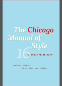 (eBook PDF) The Chicago Manual of Style, 16th Edition
