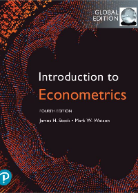 (eBook PDF)Introduction to Econometrics, Global Edition by James H. Stock, Mark W. Watson
