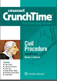 (eBook PDF) Emanuel CrunchTime for Civil Procedure (Emanuel CrunchTime Series) 7th Edition