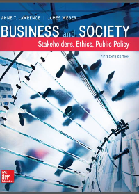(eBook PDF) Business and Society: Stakeholders, Ethics, Public Policy 15th Edition