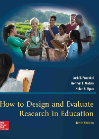 (eBook PDF)How To Design and Evaluate Research In Education 10th Edition by  Jack R. Fraenkel, Norman E. Wallen , Helen H. Hyun