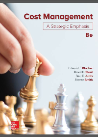 (eBook PDF)Cost Management: A Strategic Emphasis 8th Edition by Edward Blocher
