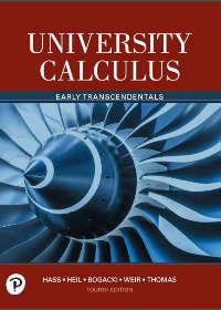 (eBook PDF)University Calculus: Early Transcendentals (4th Edition) by Joel R. Hass, Christopher E Heil, Przemyslaw Bogacki, Maurice D Weir, George B. Thomas