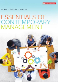 Test Bank for Essentials of Contemporary Management, Fifth Canadian Edition  by Gareth R.Jones