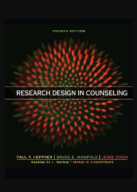 Test Bank for Research Design in Counseling 4th Edition