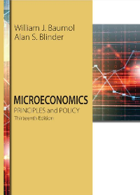 Test Bank for Microeconomics: Principles and Policy 13th Edition by William J. Baumol