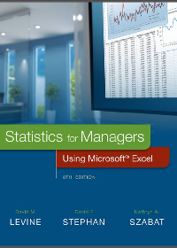 (eBook PDF) Statistics for Managers Using Microsoft Excel 8th Edition