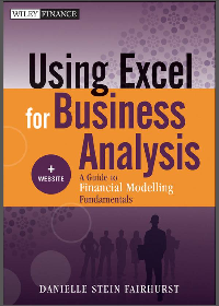 (eBook PDF) Using Excel for Business Analysis: A Guide to Financial Modelling Fundamentals 1st Edition