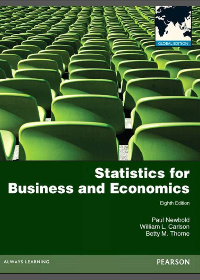 (eBook PDF)Statistics for business and economics by Paul Newbold, William Lee Carlson, Betty M. Thorne