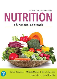 (eBook PDF)Nutrition: A Functional Approach, 4th Canadian Edition by Janice Thompson