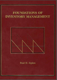 (eBook PDF) Foundations of Inventory Management 1st Edition