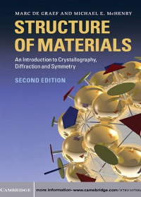 (eBook PDF) Structure of Materials: An Introduction to Crystallography, Diffraction and Symmetry 2nd Edition