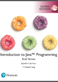 (eBook PDF)Introduction to Java programming and data structures : comprehensive version 11th Global Edition by Liang, Y. Daniel
