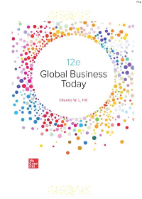 Test Bank for ISE EBook Global Business Today 12E by Charles W. L. Hill PhD 