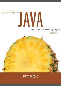 (eBook PDF) Starting Out with Java: From Control Structures through Objects 6th Edition