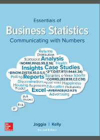 (eBook PDF)Essentials Of Business Statistics: Communicating With numbers by Sanjiv Jaggia, Alison Kelly Hawke