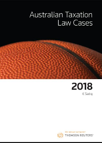 (eBook PDF) Australian Taxation Law Cases 2018 by Kerrie Sadiq