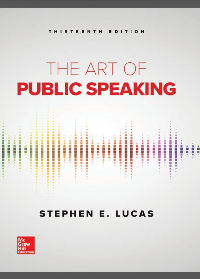 (eBook PDF)The Art of Public Speaking 13th Edition by Stephen Lucas