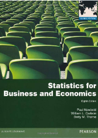 Solution manual for Statistics for Business and Economics 8th Global Edition