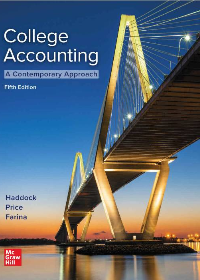 Solution manual for College Accounting (A Contemporary Approach) 5th Edition by M. David Haddock