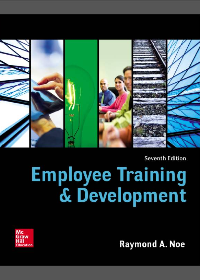 (eBook PDF)Employee Training & Development (Seventh Edition) by Raymond A. Noe