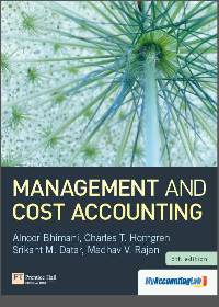 Management and Cost Accounting 5th Edition by Alnoor Bhimani 