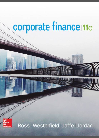 Test Bank for Corporate Finance 11th Edition