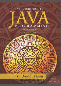 Intro to Java Programming, Brief Version 10th Edition