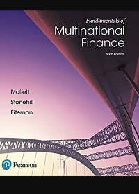 Test Bank for Fundamentals of Multinational Finance 6th Edition