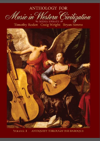 (eBook PDF) Anthology for Music in Western Civilization, Volume I: Media Update