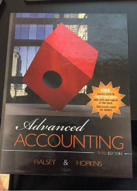 (eBook PDF) Advanced Accounting 3rd Edition by Halsey Hopkins