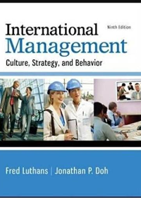 Test Bank for International Management: Culture, Strategy, and Behavior 9th Edition