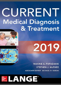 (eBook PDF)CURRENT Medical Diagnosis and Treatment 2019 58th Edition by Maxine A. Papadakis, Stephen J. McPhee, Michael W. Rabow