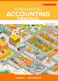(eBook PDF)Fundamental Accounting Principles Volume1, 16th Canadian Edition by Kermit Larson,Heidi Dieckmann