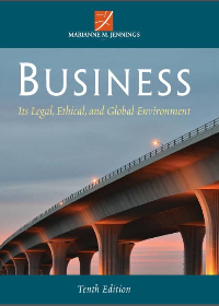 (eBook PDF) Business: Its Legal, Ethical, and Global Environment 10th Edition