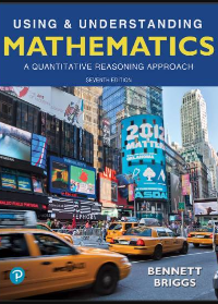(eBook PDF) Using & Understanding Mathematics: A Quantitative Reasoning Approach 7th Edition