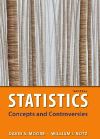 (eBook PDF) Statistics Concepts and Controversies 8th Edition by Moore