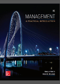 Test Bank for Management A Practical Introduction 8th Edition by Angelo Kinicki 