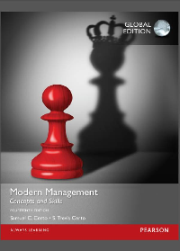 Modern Management: Concepts and Skills, Global Edition 14th Edition by Samuel C. Certo