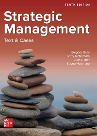 (eBook PDF)Strategic Management Text and Cases 10th Edition by Gregory Dess